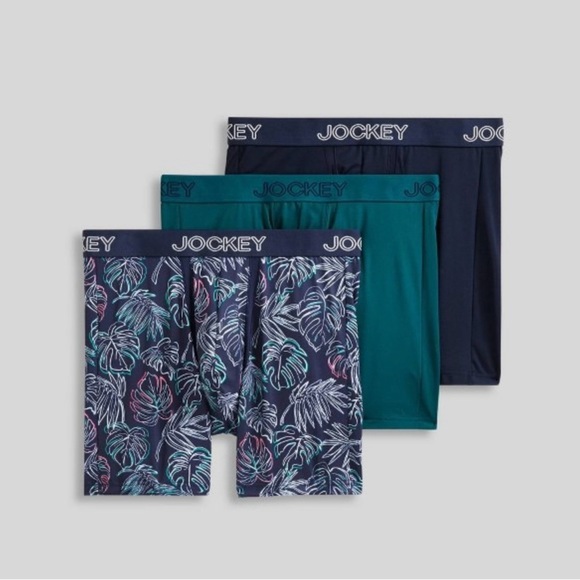 Jockey Generation No Chafe Pouch Microfiber Boxer Briefs 3 pack - Picture 3 of 4
